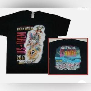 Roger Waters “US+THEM” 2017 Tour Merchandise T-Shirt